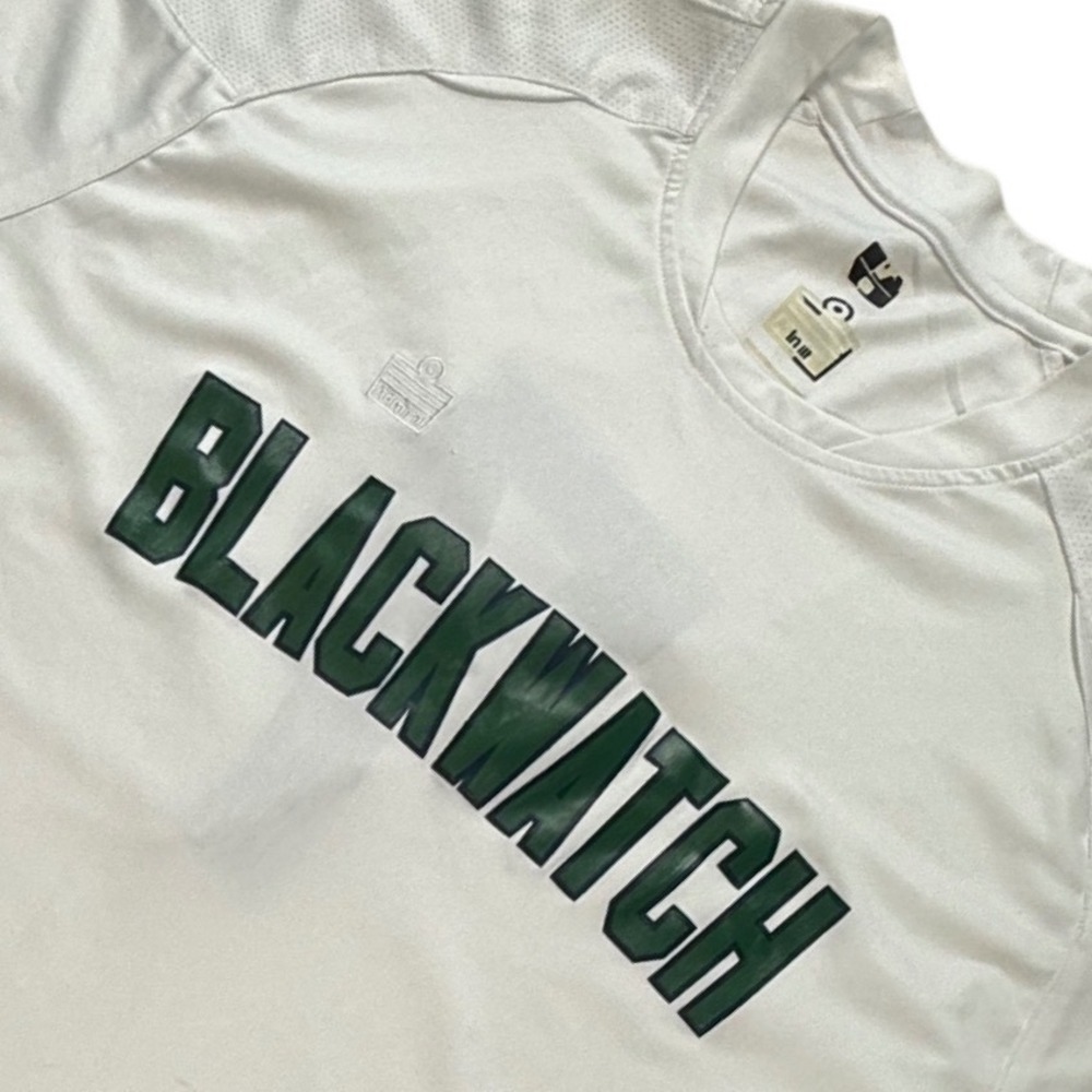 Admiral Blackwatch Soccer Jersey Mens Large White VaporDraw Performance Shirt 7